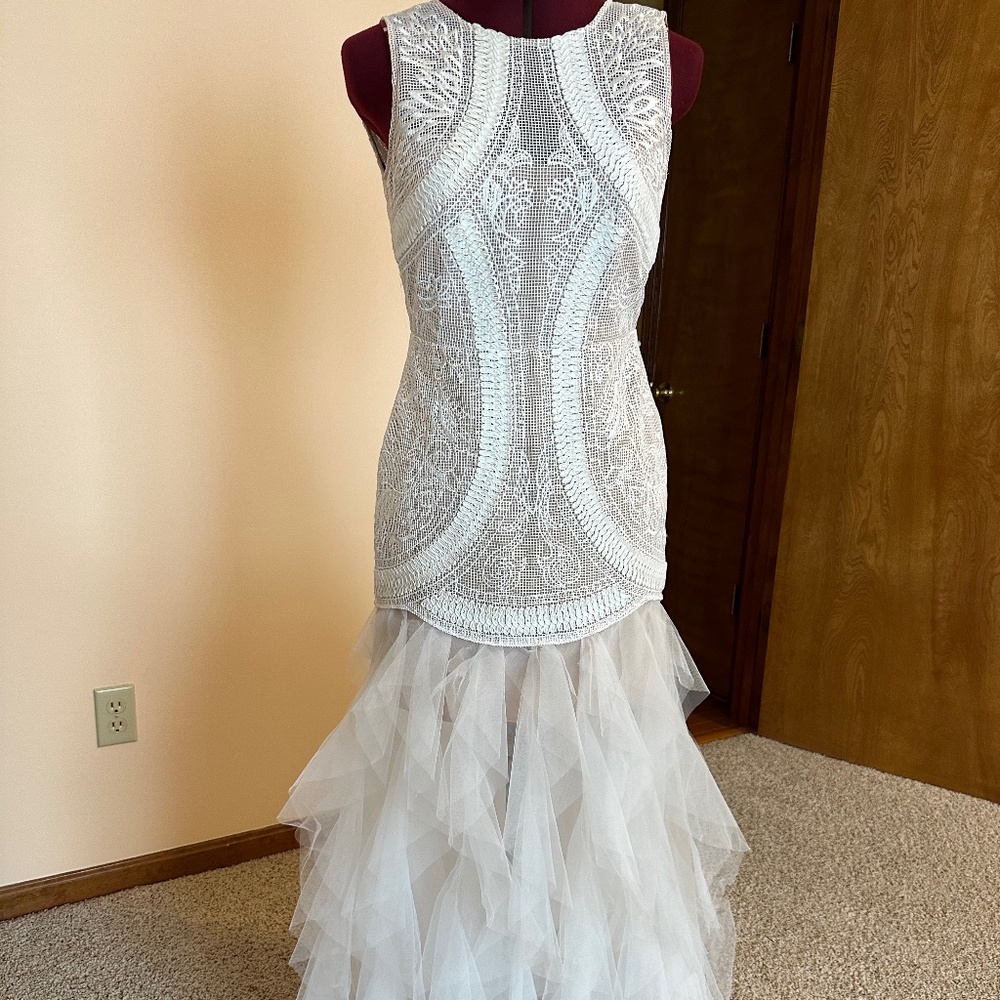 White BCBGMaxAzria Gown